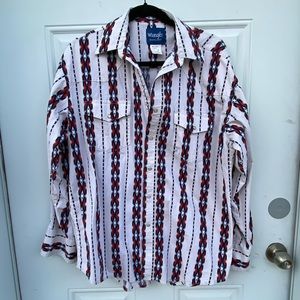 Vintage Wrangler Pearl Snap